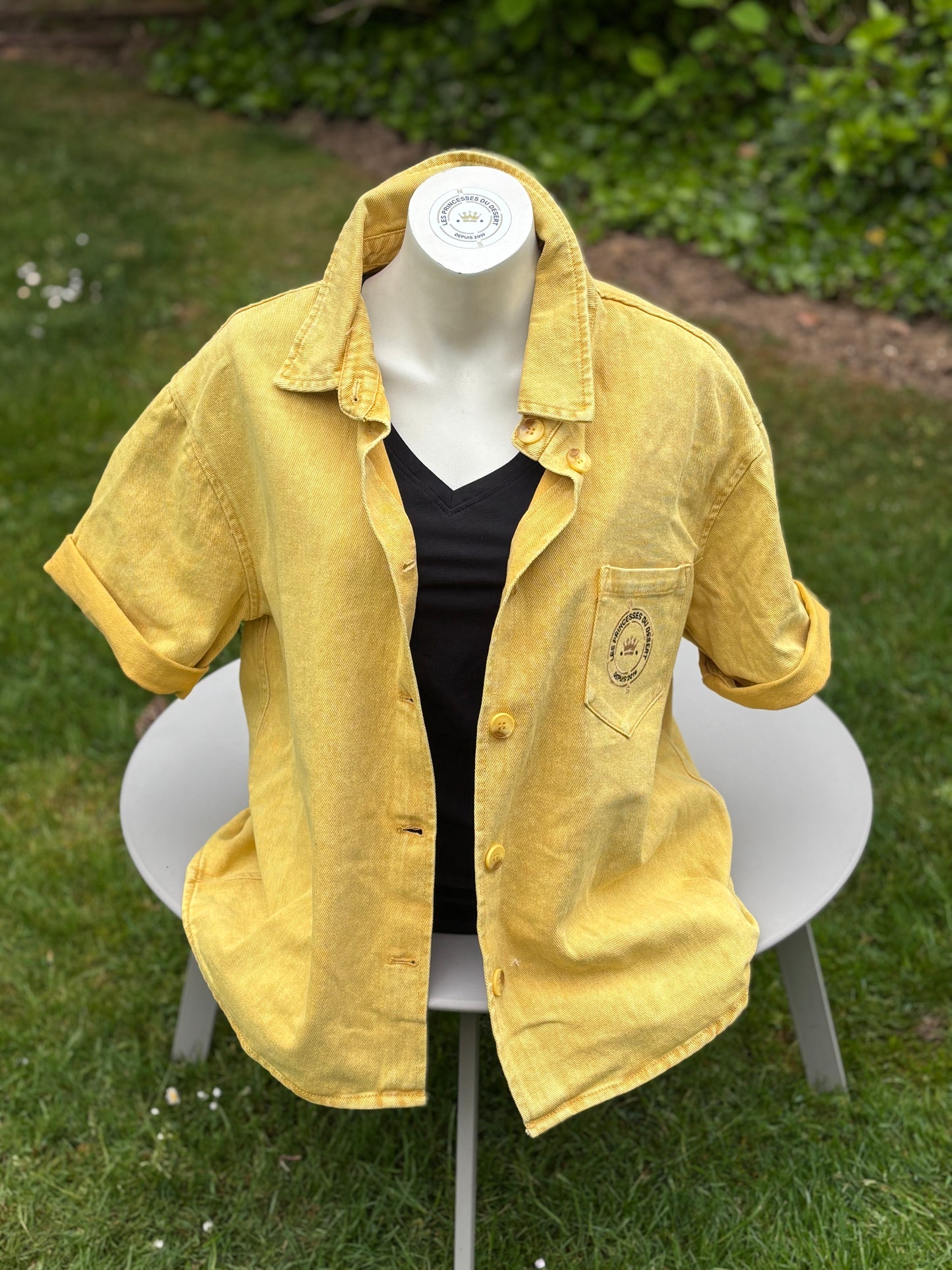 Veste manches courtes