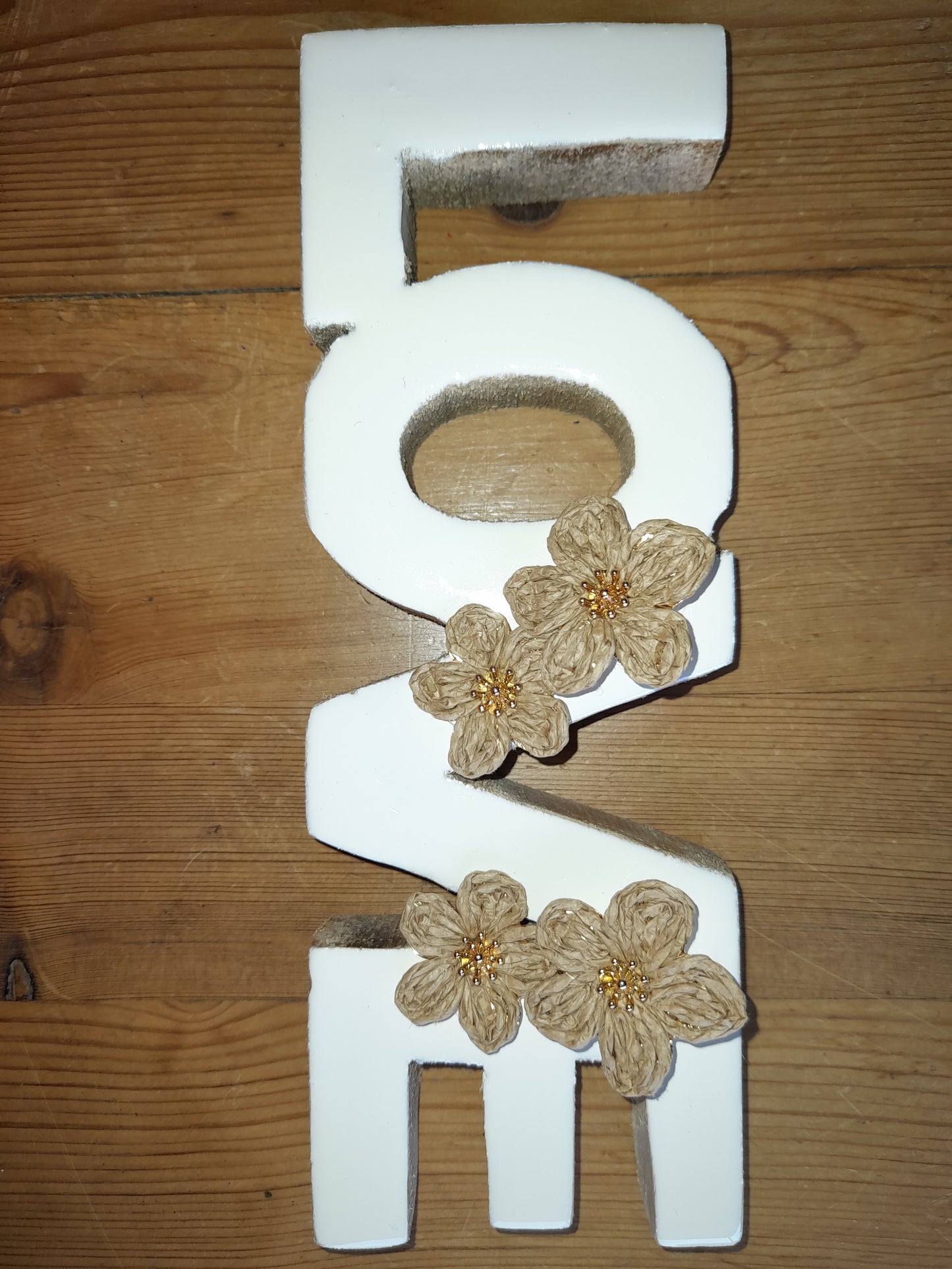 Boucle d’oreille fleurs