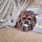 Broche lion