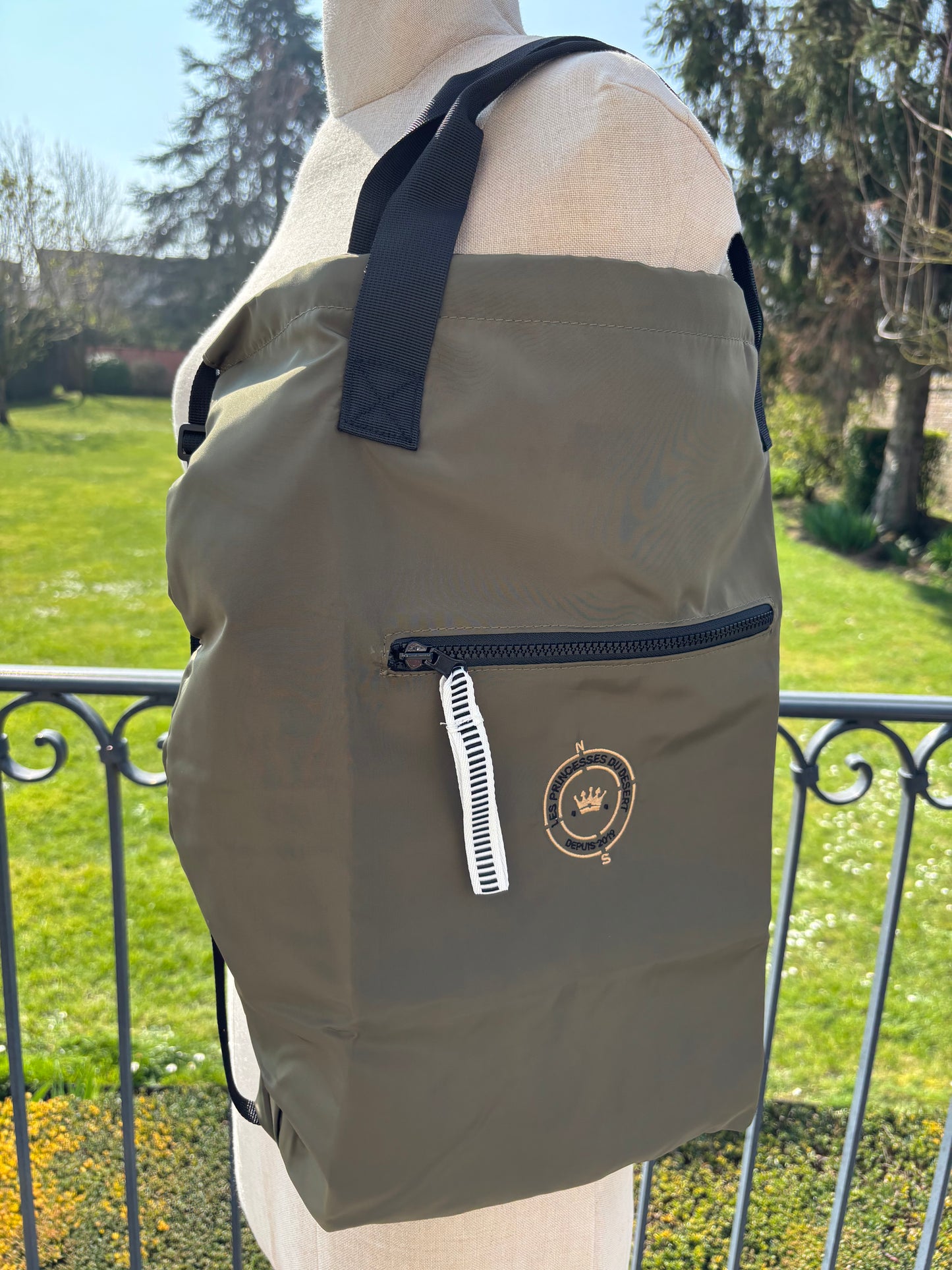 Sac shopping à dos