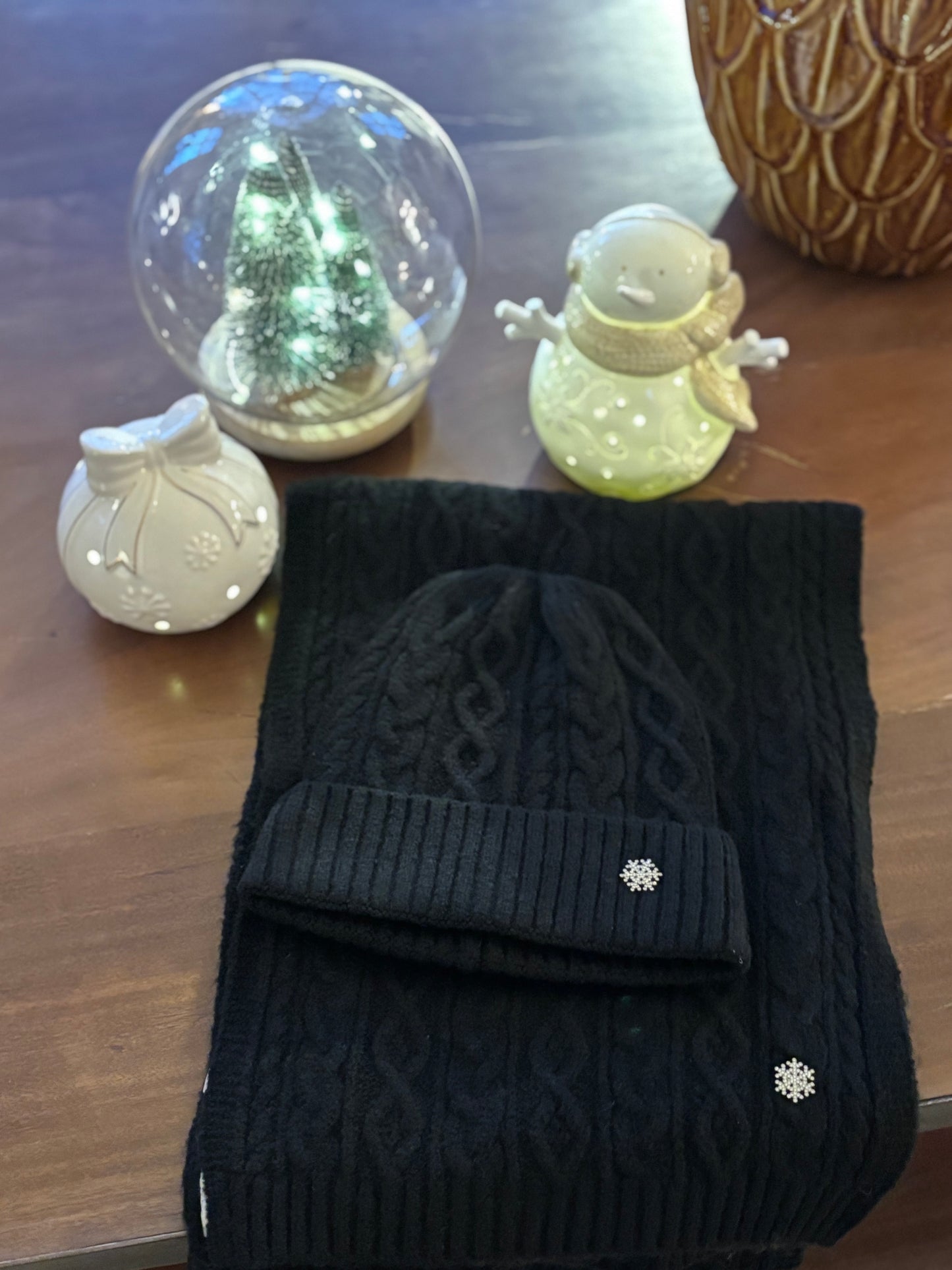 ensemble écharpe/bonnet