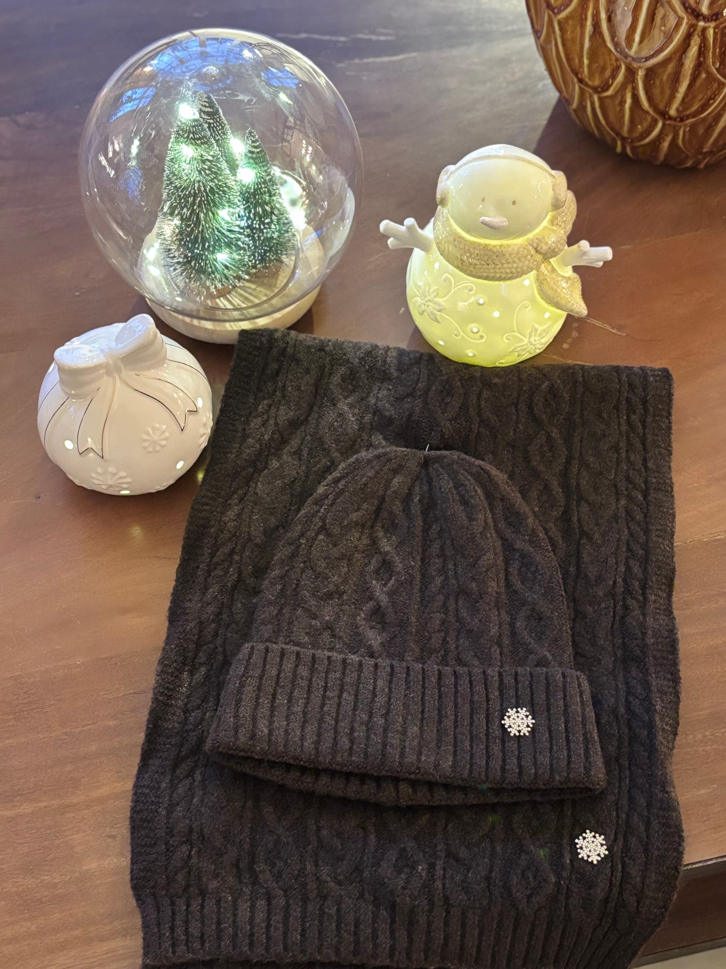 ensemble écharpe/bonnet