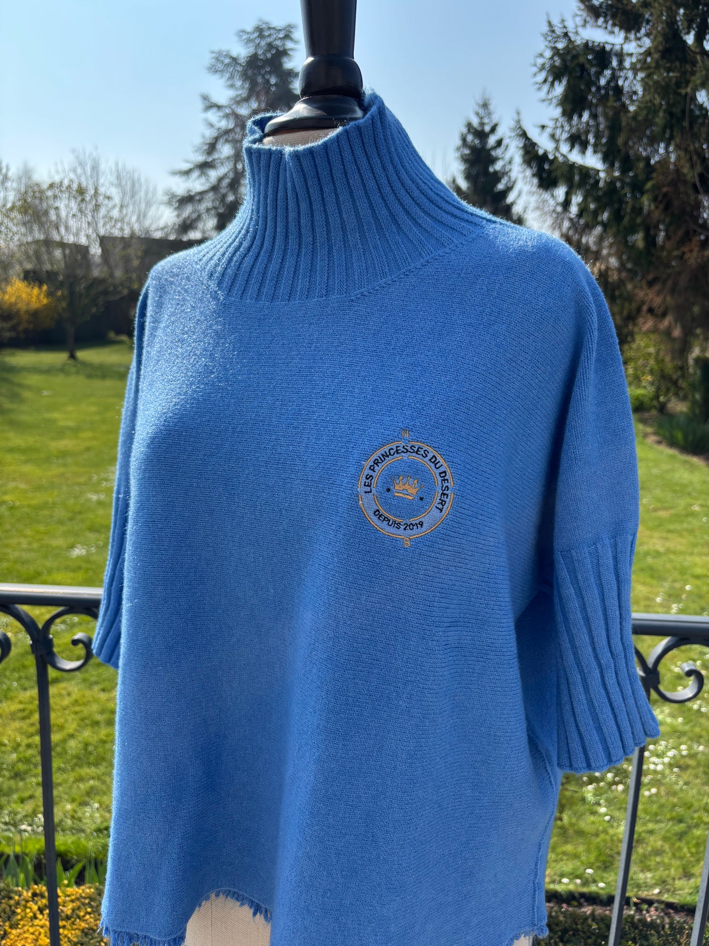 Pull col cheminé