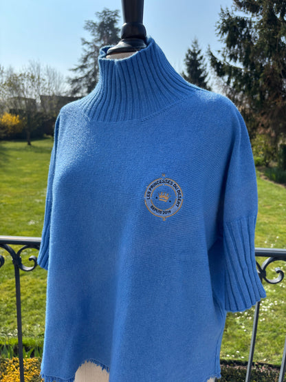 Pull col cheminé