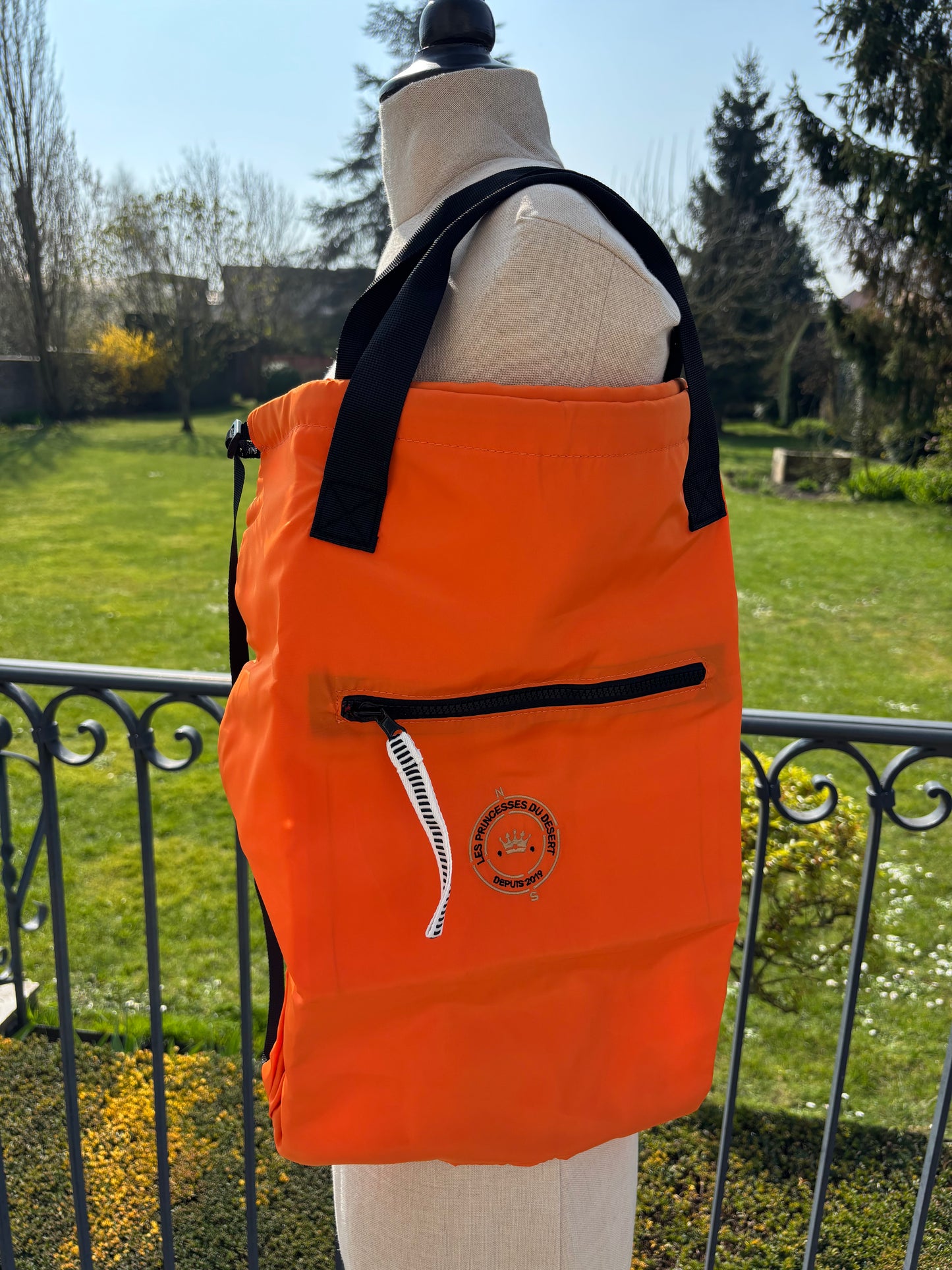 Sac shopping à dos
