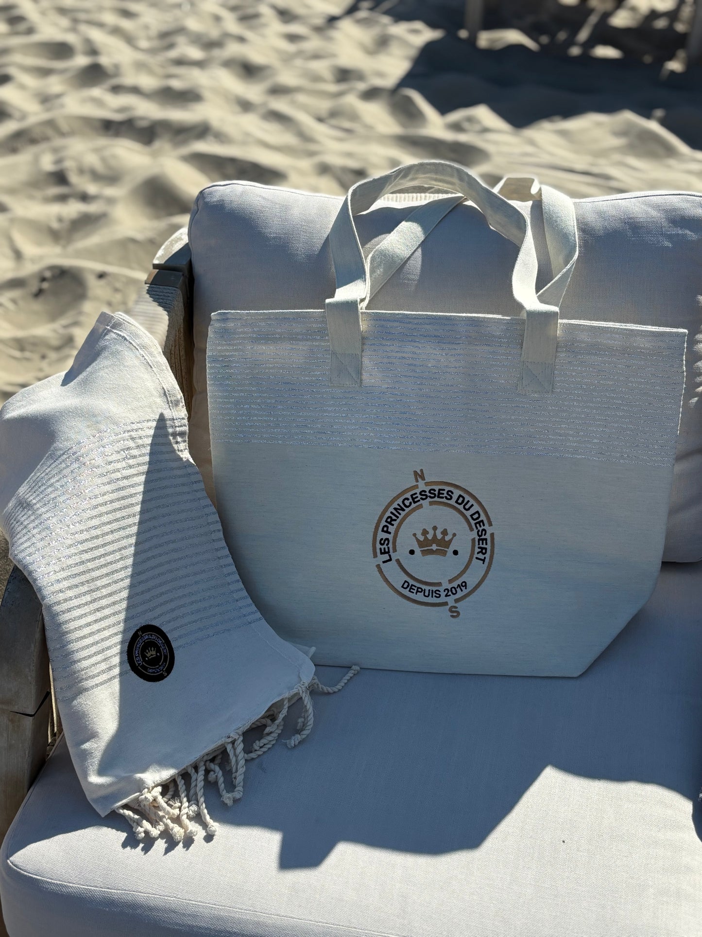 Sac de plage toile