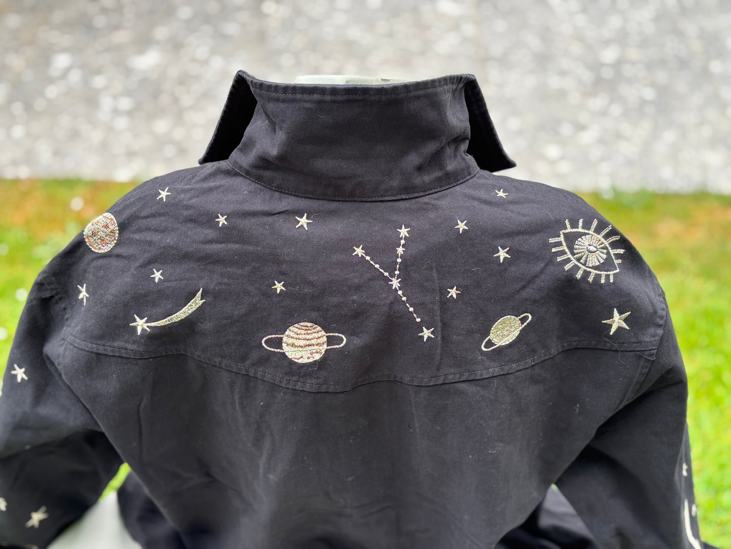 Veste toile noire